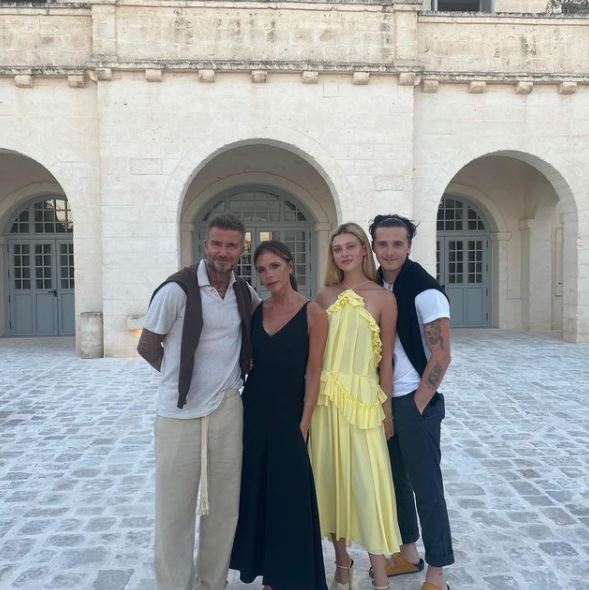 Brooklyn Beckham 22nd Birthday Victoria Beckham Wishes Son Picture David