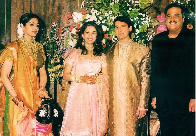 Madhuri Dixit wedding reception