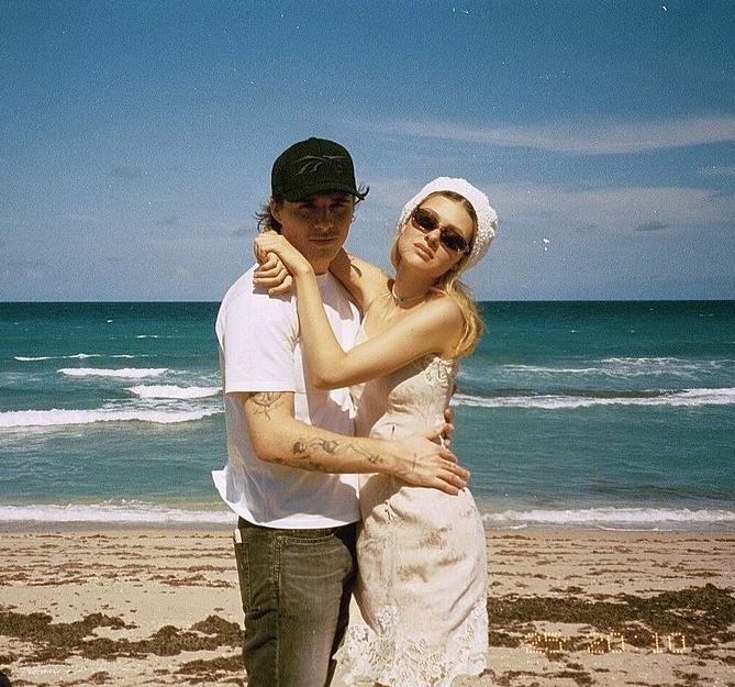 Brooklyn Beckham with Nicola Peltz