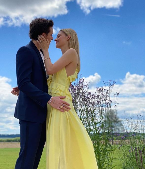 Brooklyn Beckham with Nicola Peltz