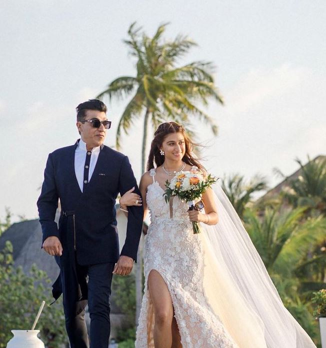 Priyaank Sharma Shaza Morani wedding