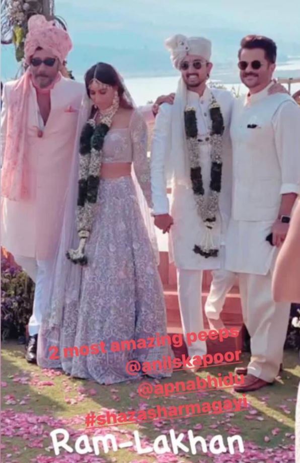 Priyaank Sharma Shaza Morani wedding