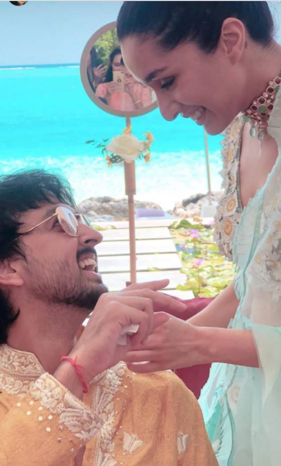 Priyaank Sharma Shaza Morani wedding