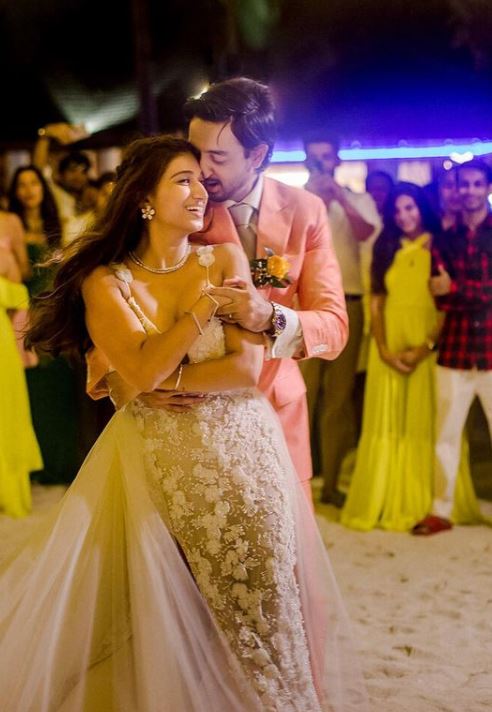 Priyaank Sharma Shaza Morani wedding