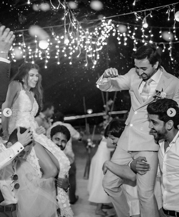 Priyaank Sharma Shaza Morani wedding