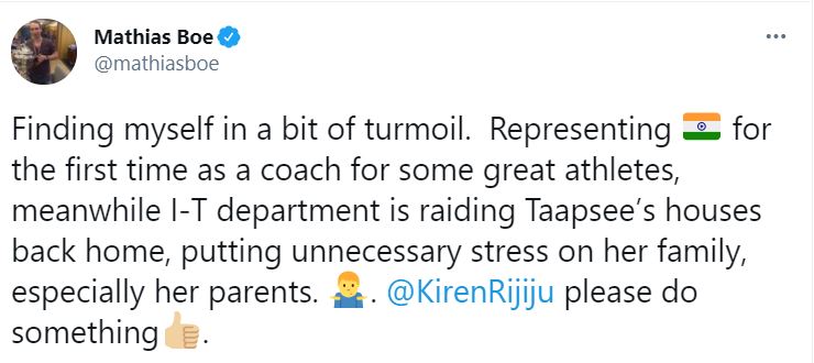 Mathis Boe tweets