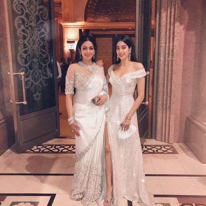 Sridevi and Janhvi Kapoor
