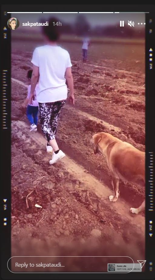 Soha Ali Khan with Inaaya Naumi Kemmu