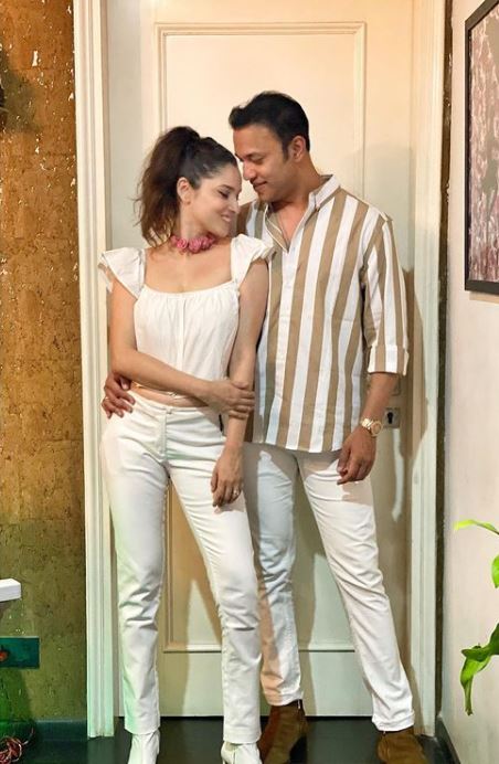 Ankita Lokhande and Vicky Jain