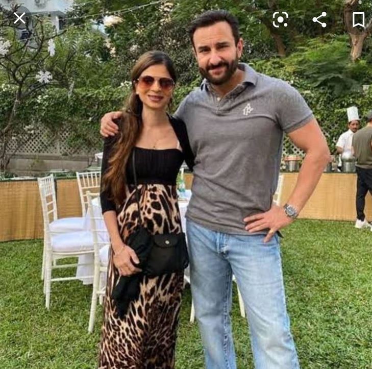 Saba Ali Khan and Saif Ali Khan