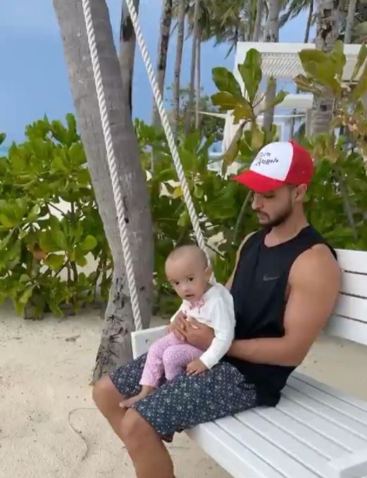 Aayush Sharma and Ayat Sharma