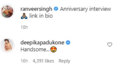 Bollywood actor, Ranveer Singh shared an adorable peek-a-boo selfie with his gorgeous wife and actress, Deepika Padukone after such a long time, and his fisherman hat steals the show, once again.