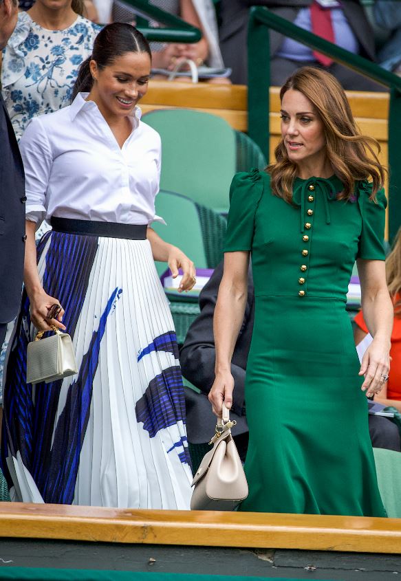 Meghan Markle and Kate Middleton