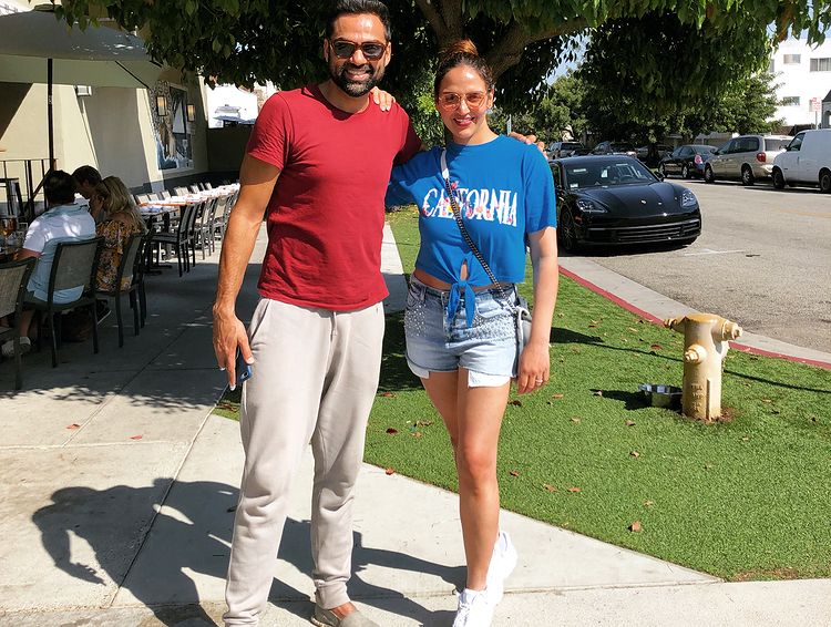 Abhay Deol and Esha Deol Takhtani