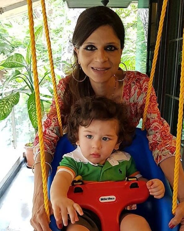 Saba Ali Khan and Taimur Ali Khan