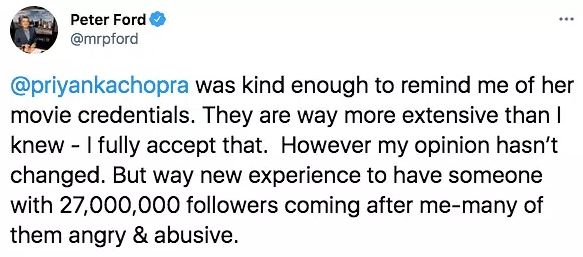 Peter Ford Priyanka Chopra Nick Jonas Oscars 2021