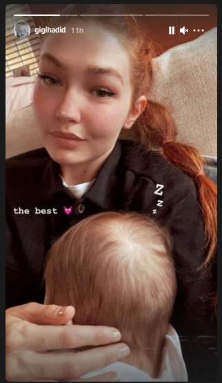 Gigi Hadid With Her Daughter Khai