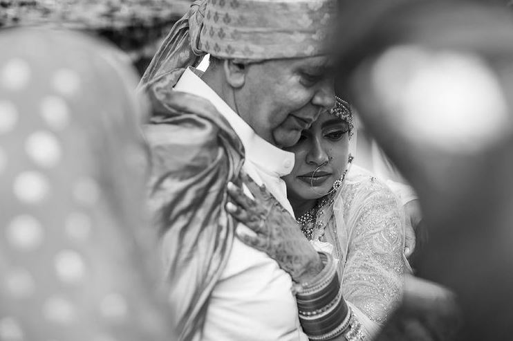 Niti Taylor father Sandip Taylor wedding unseen