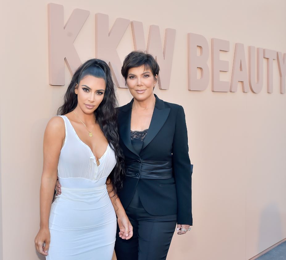 Chris Jenner and Kim kardashian