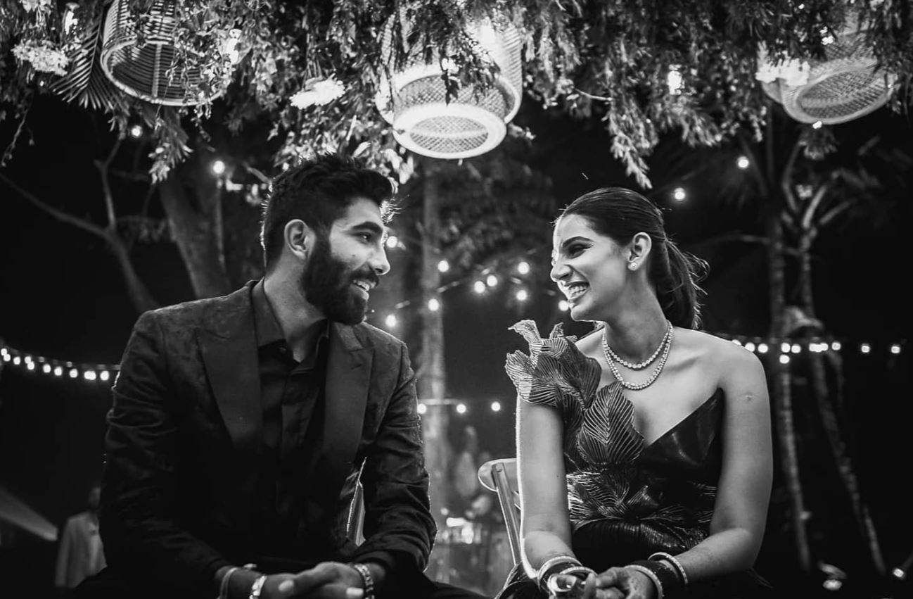 Jasprit Bumrah wedding reception
