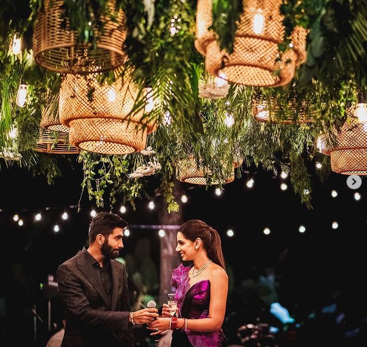Jasprit Bumrah wedding reception