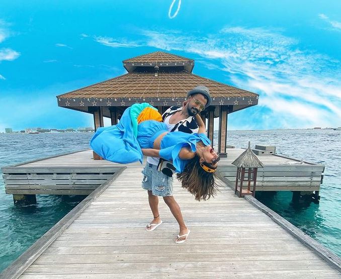 Hina Khan and Rocky Jaiswal