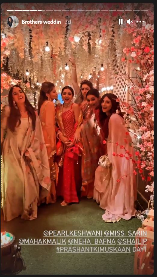 Muskaan Nancy wedding festivities