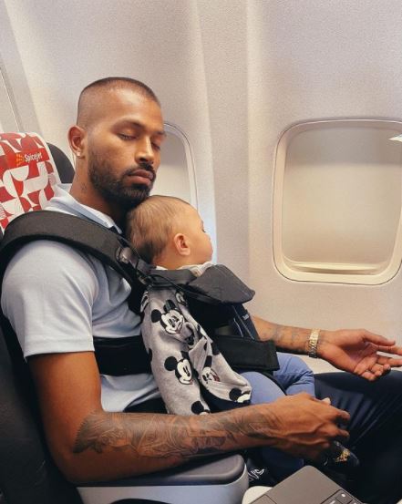 Hardik Pandya Natasa Stankovic Son Agastya