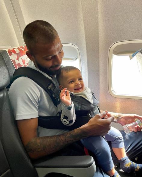 Hardik Pandya Natasa Stankovic Son Agastya