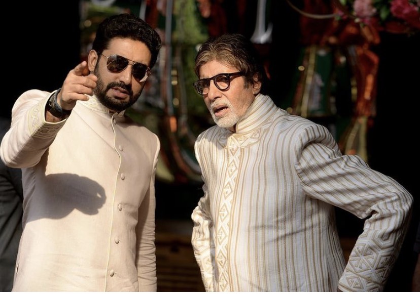 Amitabh Bachchan and Abhishek Bachchan