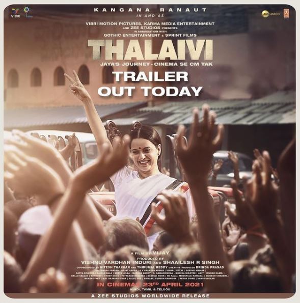 Kangana Ranaut Birthday Thalaivi 