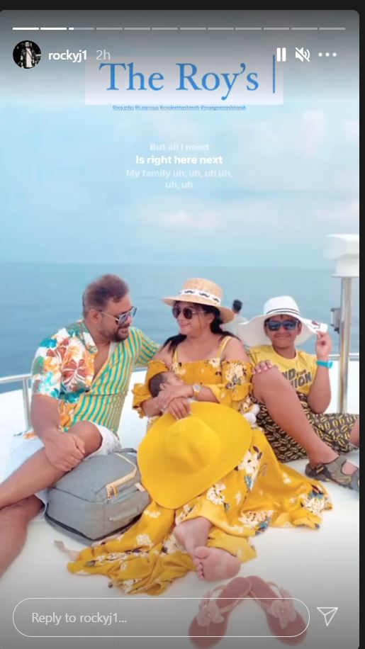 Hina Khan Rocky Jaiswal Maldives vacation 