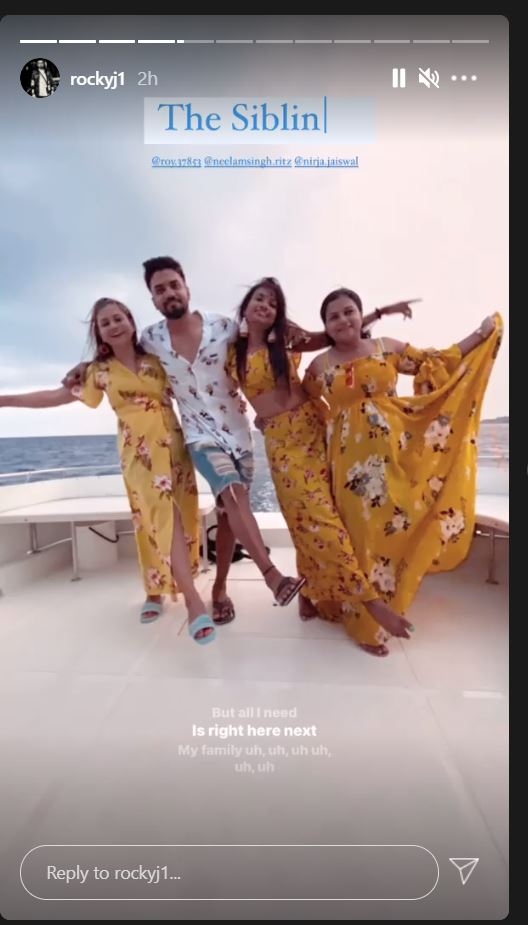 Hina Khan Rocky Jaiswal Maldives vacation 