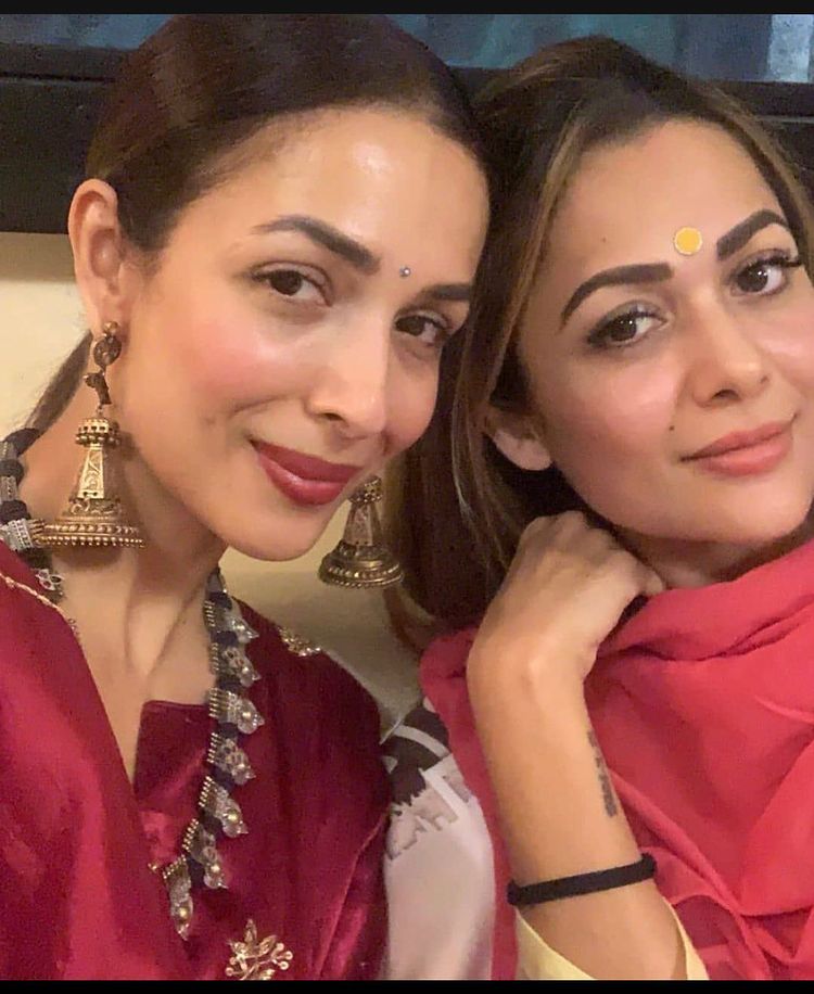Malaika Arora and Amrita Arora