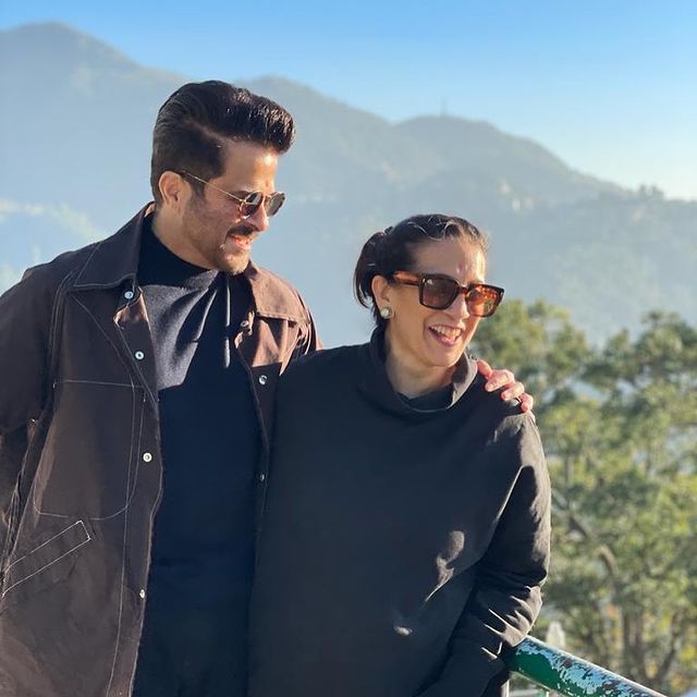 Anil Kapoor and Sunita Kapoor
