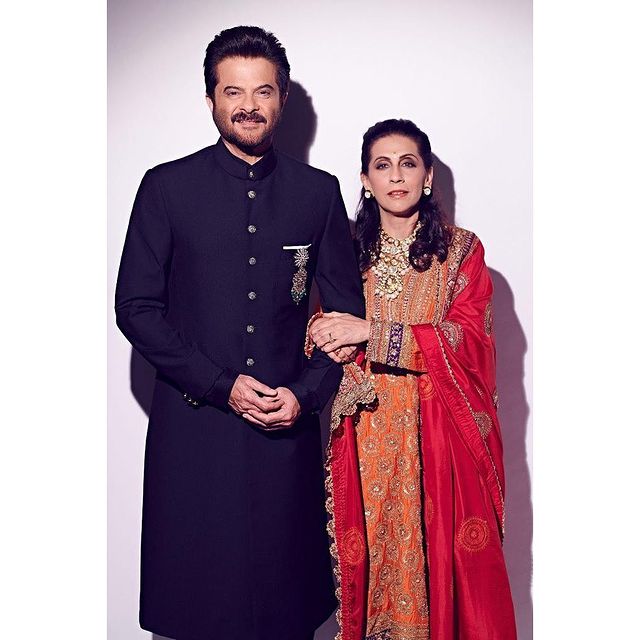 Anil Kapoor and Sunita Kapoor