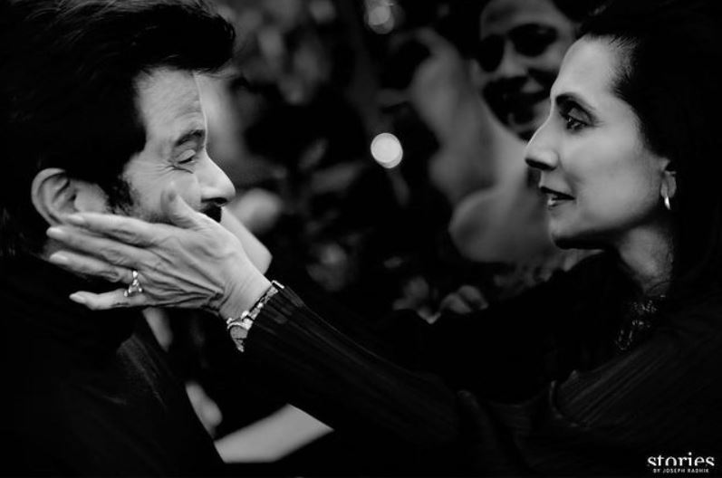 Anil Kapoor and Sunita Kapoor