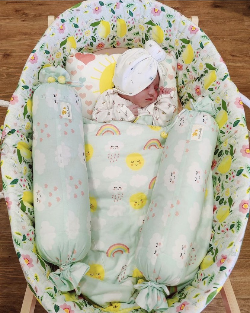 Pearle Manney's Daughter's Bassinet And Bedding