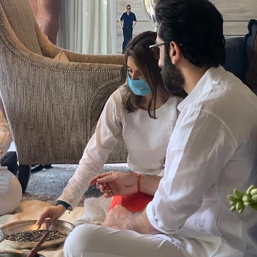 Riddhima Kapoor Sahni and Ranbir Kapoor