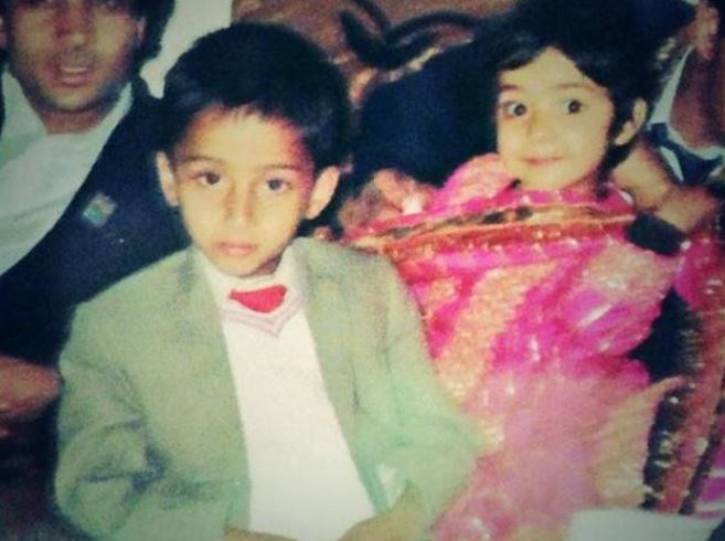 Shaheer Sheikh childhood picture