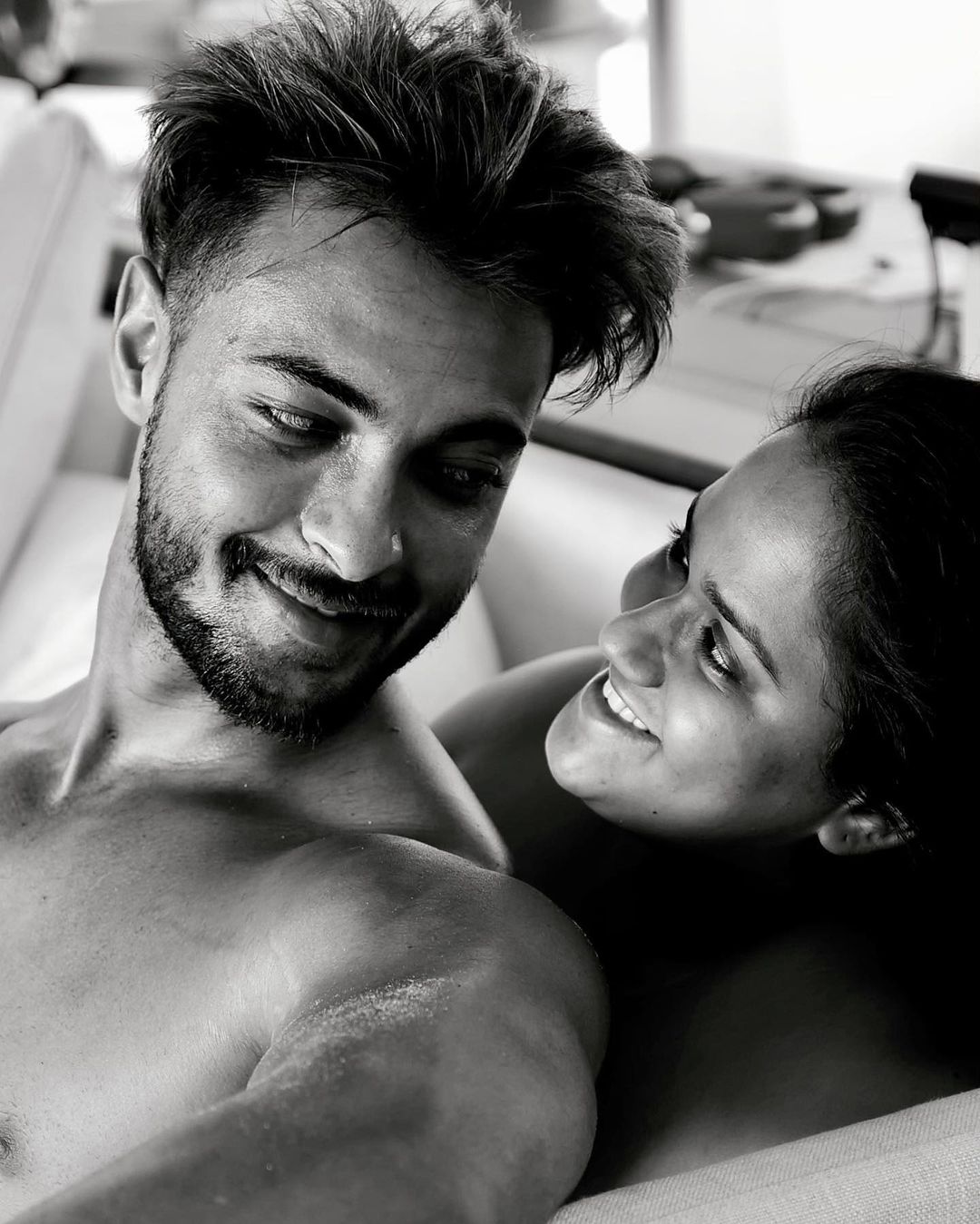 Arpita Khan Sharma and Aayush Sharma