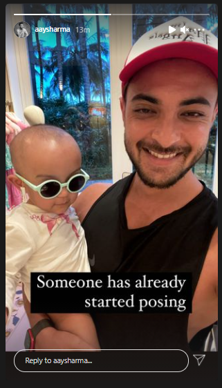 Aayush Sharma Daughter Ayat New Sunglasses