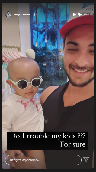Aayush Sharma Daughter Ayat New Sunglasses
