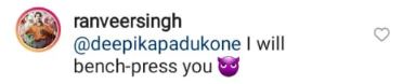 Ranveer Singh comment