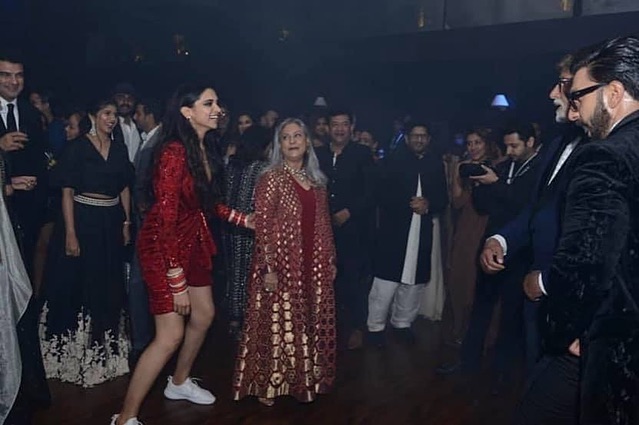 Amitabh Bachchan, Jaya Bachchan, Deepika Padukone and Ranveer Singh