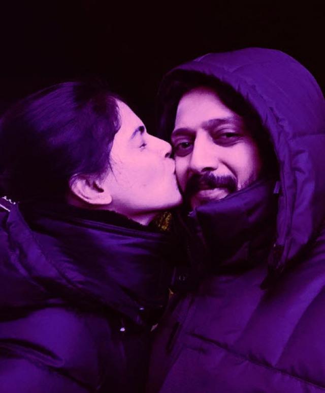 Riteish and Genlia