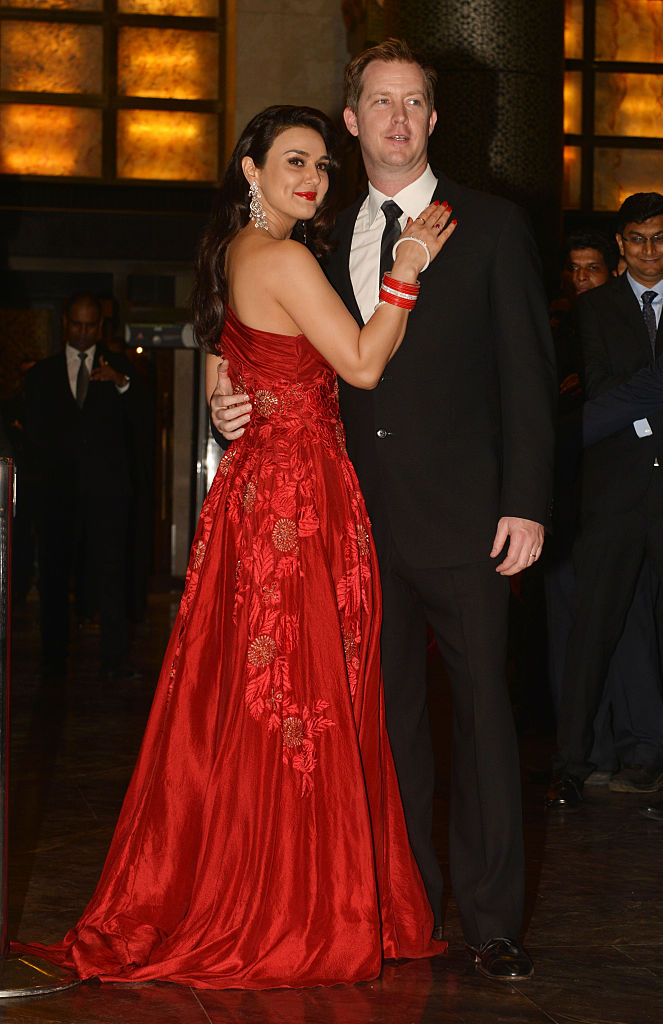 Preity Zinta and Gene Goodenough