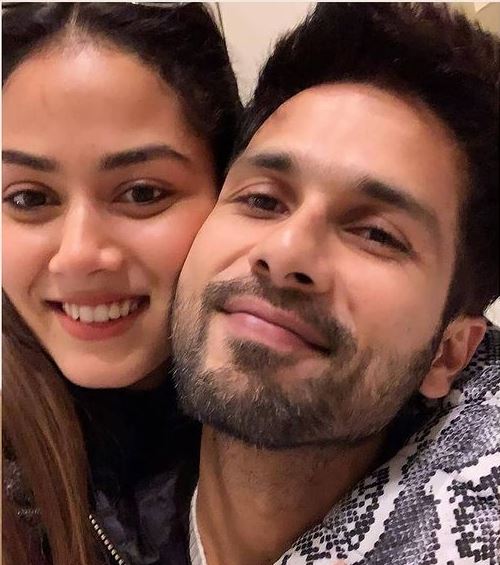 Shahid Kapoor and Mira Rajput