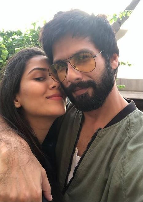 Shahid Kapoor and Mira Rajput