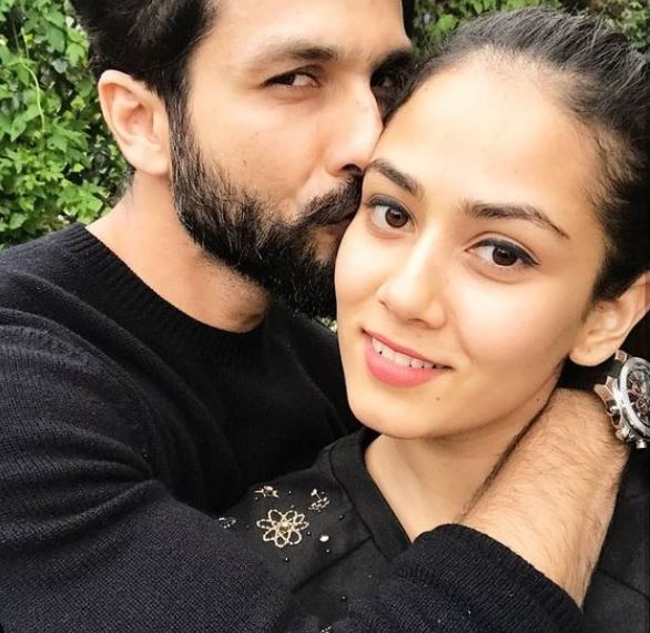 Shahid Kapoor and Mira Rajput